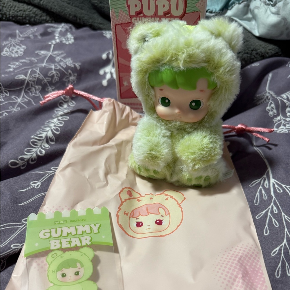Gummy Bear Plush Doll - Green